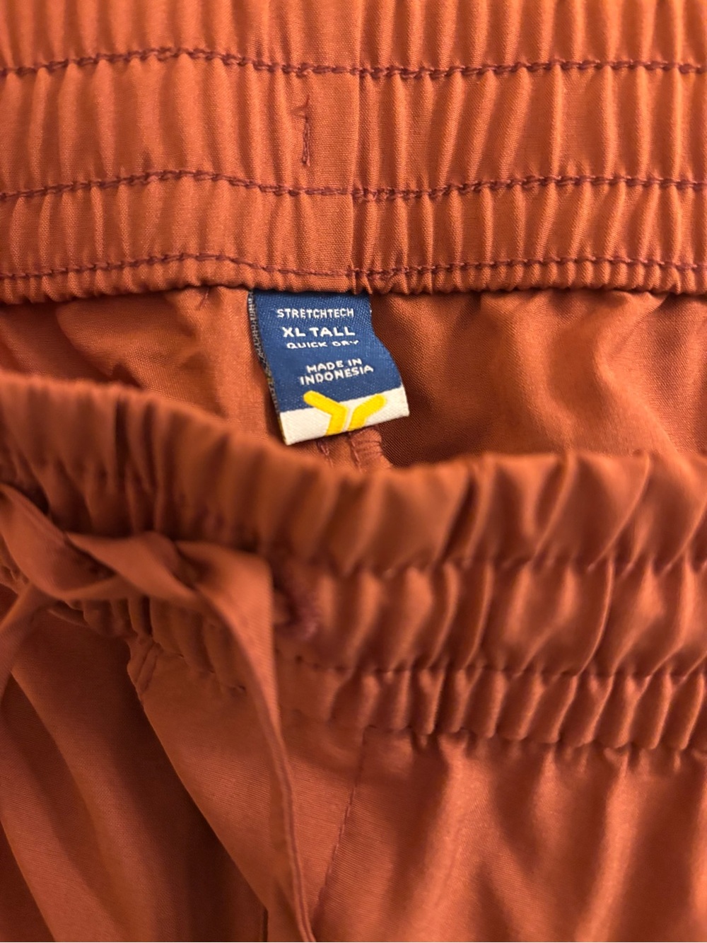 XL TALL Women’s High-Waisted Wide-Leg Cargo Pants Color: Apple Cinnamo - Picture 4 of 4